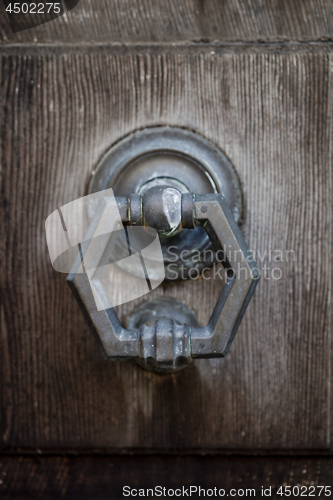 Image of Ancient italian door knocker.