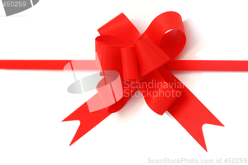 Image of red gift bow