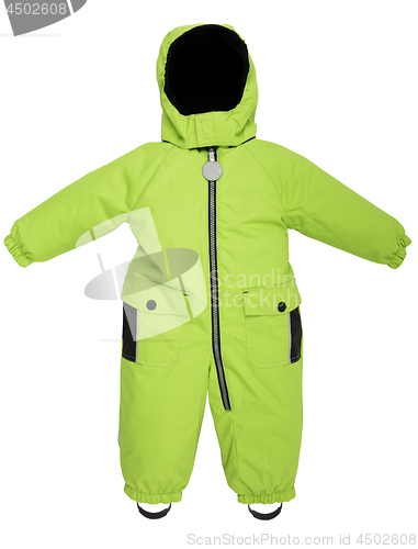 Image of Childrens snowsuit fall