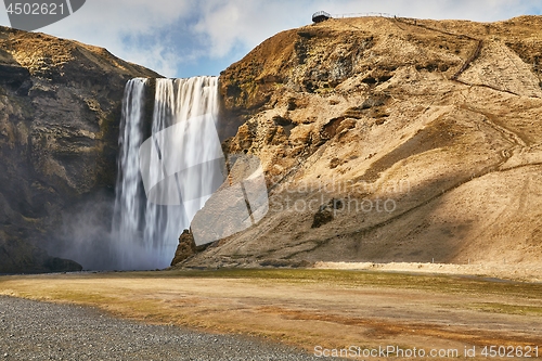 Image of Waterfall in Iceland