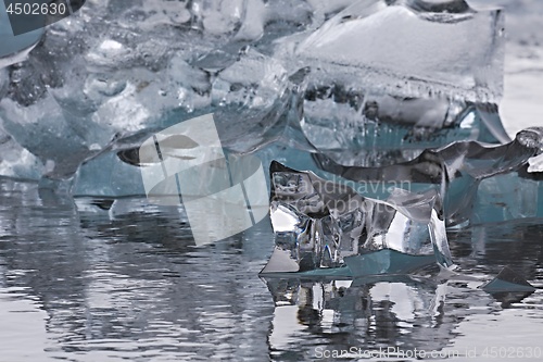 Image of Glacial lake in Iceland