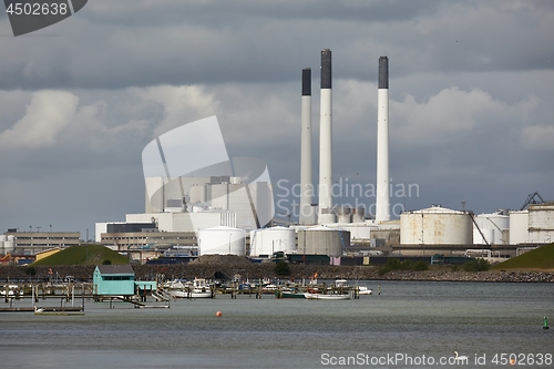 Image of Industrial Facilities by the sea