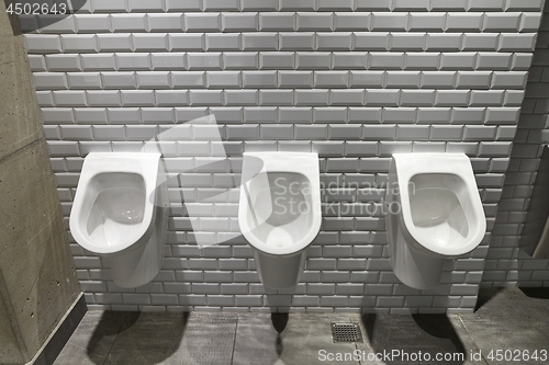Image of Urinals Public Toilet