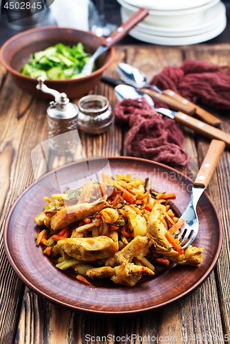 Image of vegetable stew with meat