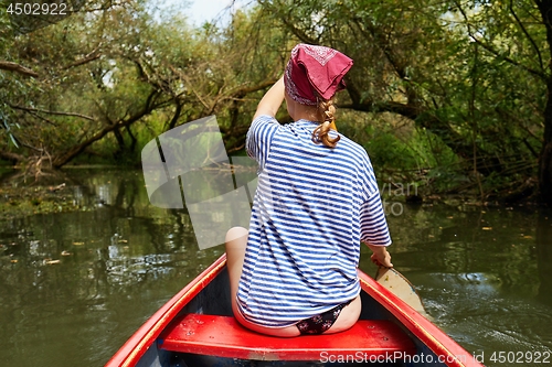 Image of Canoeing on a lake