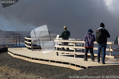 Image of Geothermal Activity in Iceland