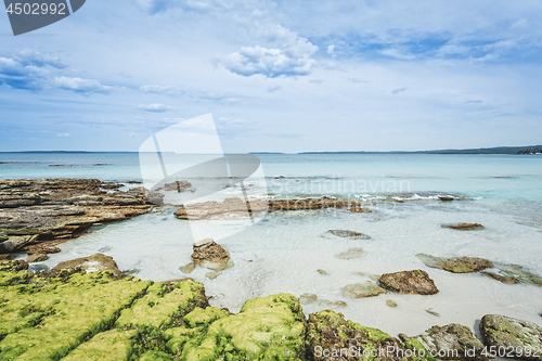 Image of Pure white sands of Jervis Bay