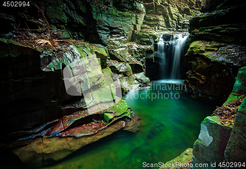 Image of Waterfall in Macquarie Pass Australia