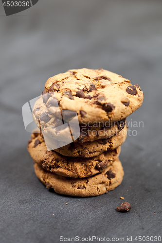 Image of Fresh baked chokolate cookies