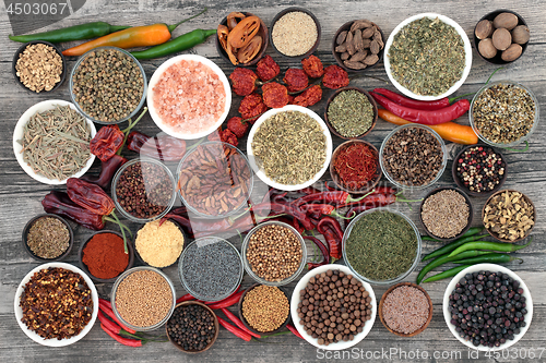 Image of Herb and Spice Selection