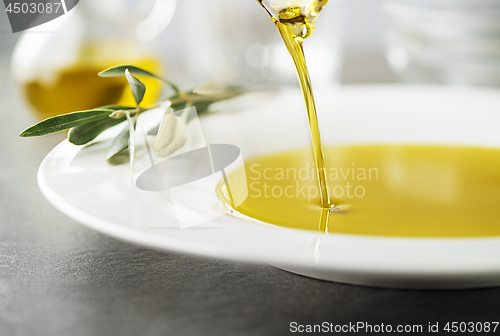 Image of Olive oil background