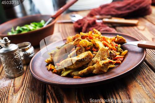 Image of vegetable stew with meat