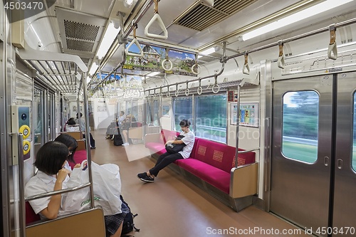 Image of Local Train in Japan