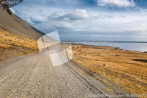 Image of Gravel Road on Iceland