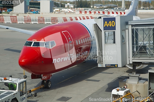 Image of Plane at the airport