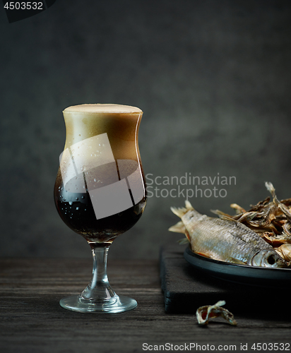 Image of beer and snacks