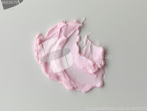 Image of pink cosmetic cream