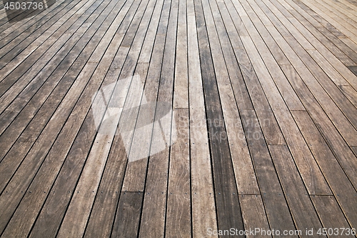 Image of Wood deck lumber