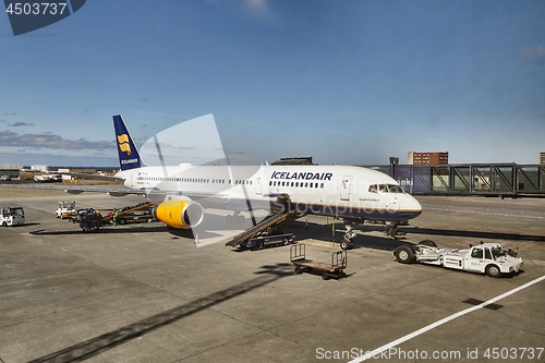 Image of Airliner of Icelandair