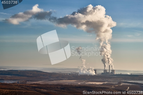 Image of Power Plant Smoke