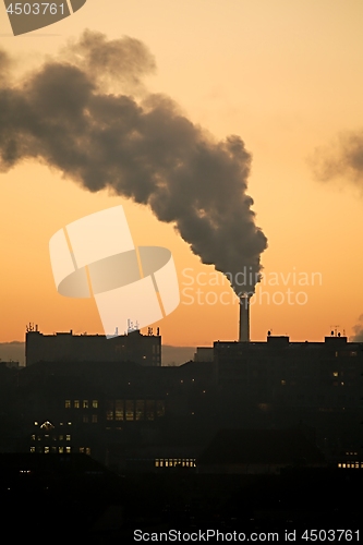 Image of Smoking power plant