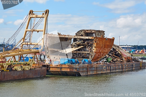 Image of Cargo ship wreck