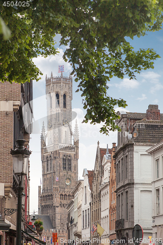 Image of Belfry of Bruges in Belgium