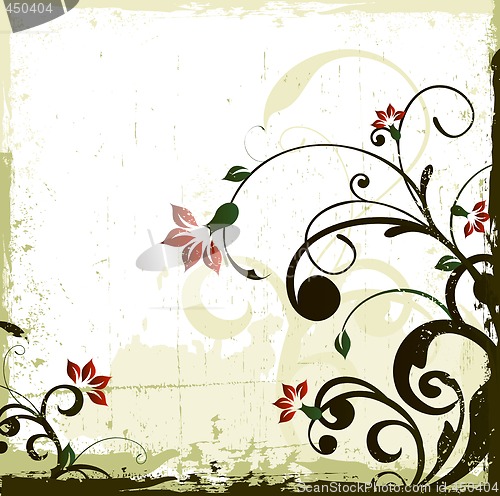 Image of floral background