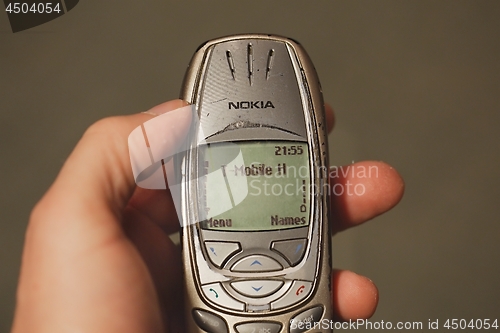 Image of Old Nokia mobile phone