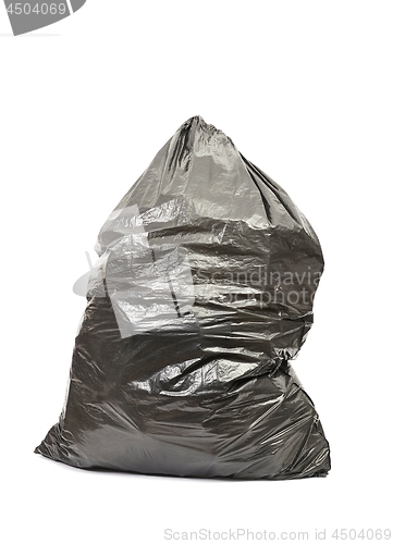 Image of Black trash bag