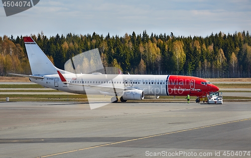 Image of Plane at the airport