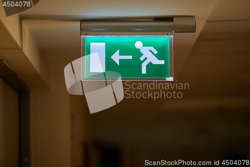 Image of Emergency Exit Sign