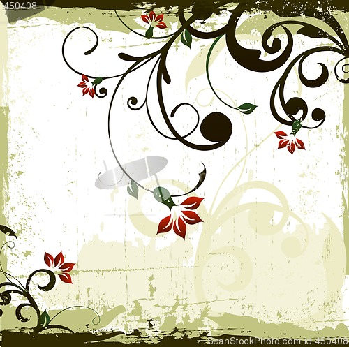 Image of floral background