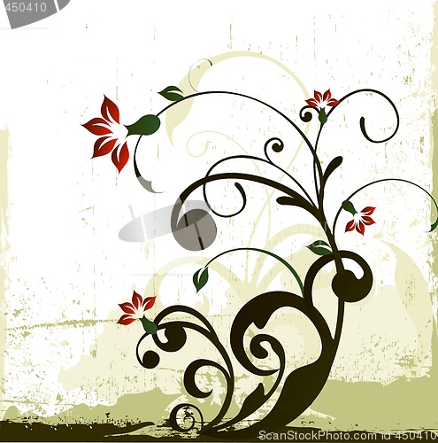 Image of floral background