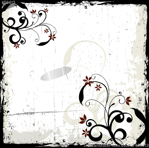 Image of floral background