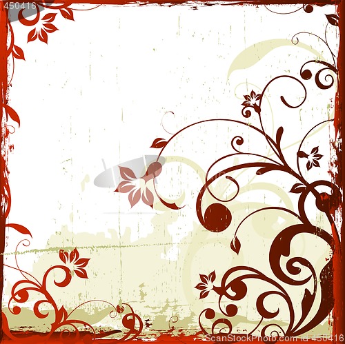 Image of floral background