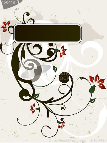 Image of floral background