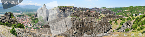 Image of Panorama of Meteora, Greece