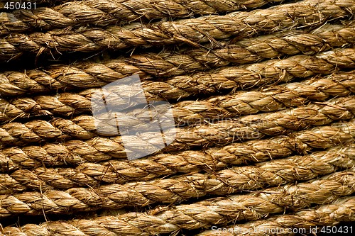 Image of Hemp rope texture

