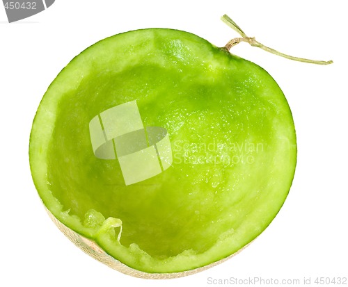 Image of Empty musk melon

