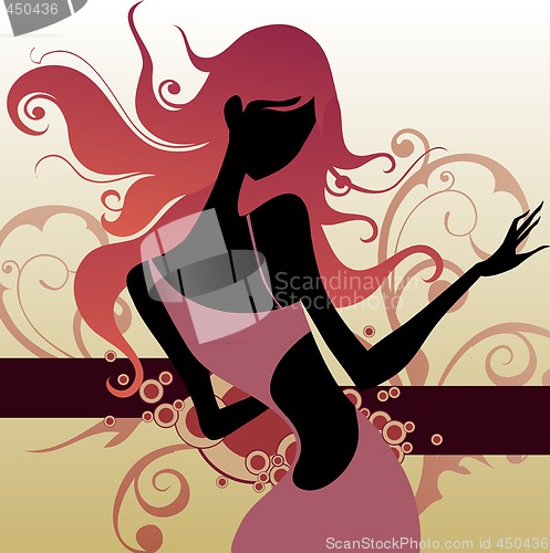 Image of fashion girl