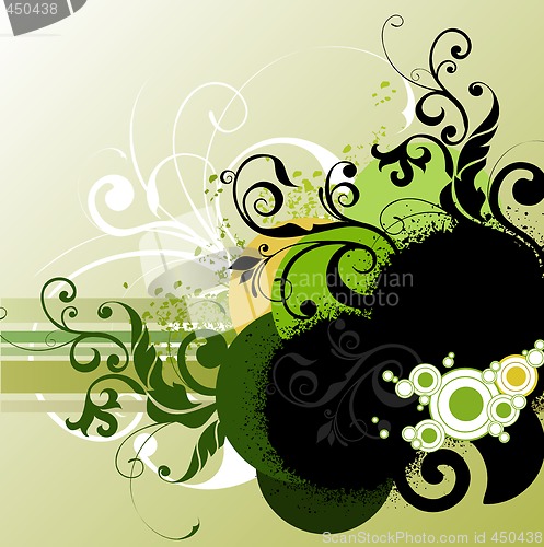 Image of floral background