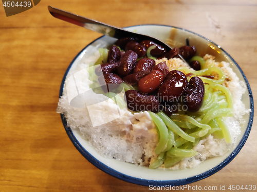 Image of Cendol, yummy traditional dessert in Malaysia