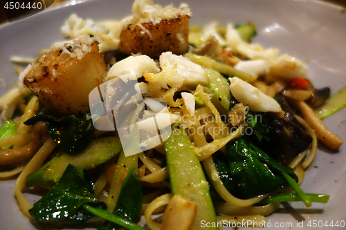 Image of Traditional Italian Spaghetti aglio e olio