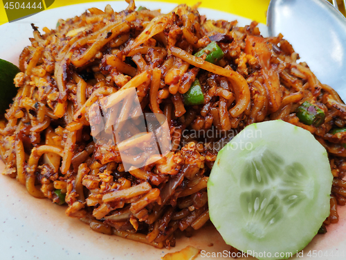 Image of Fried noodle, also know as Mee Goreng Mamak