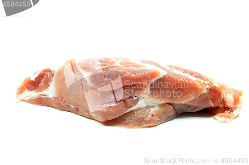 Image of Sliced of raw pork