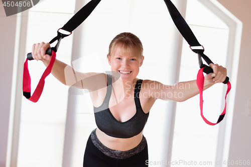 Image of Girl in sling training