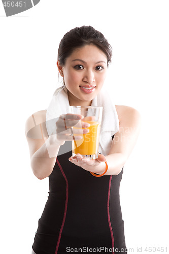 Image of Healthy asian girl