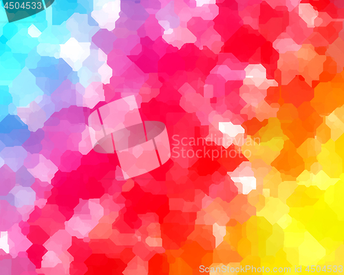 Image of Abstract colorful spotted pattern