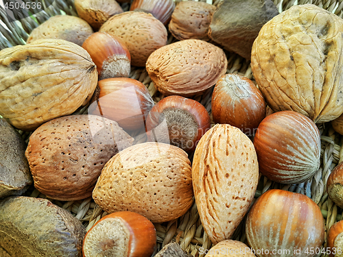 Image of Mix of different types nuts